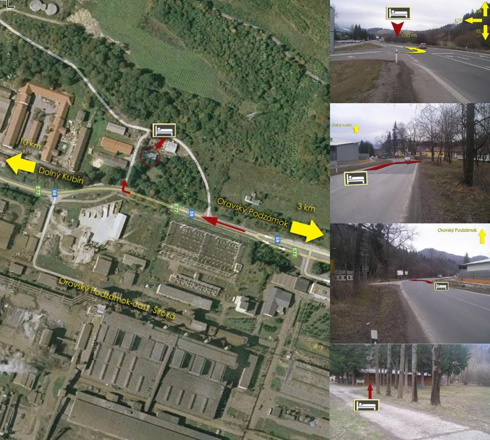 Turisticka Ubytovna Forgac Oravsky Podzamok Extérieur photo